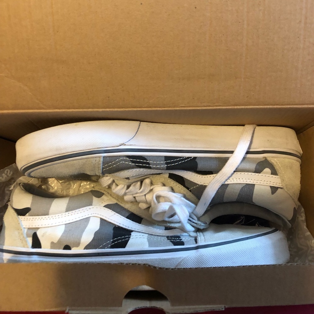 Camouflage vans